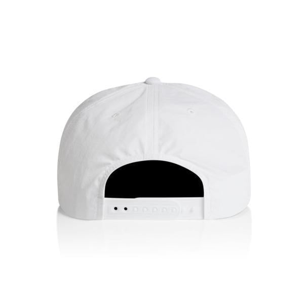 Black Sheep Nylon "Surf Cap" Snapback Hat White-Black Sheep Skate Shop