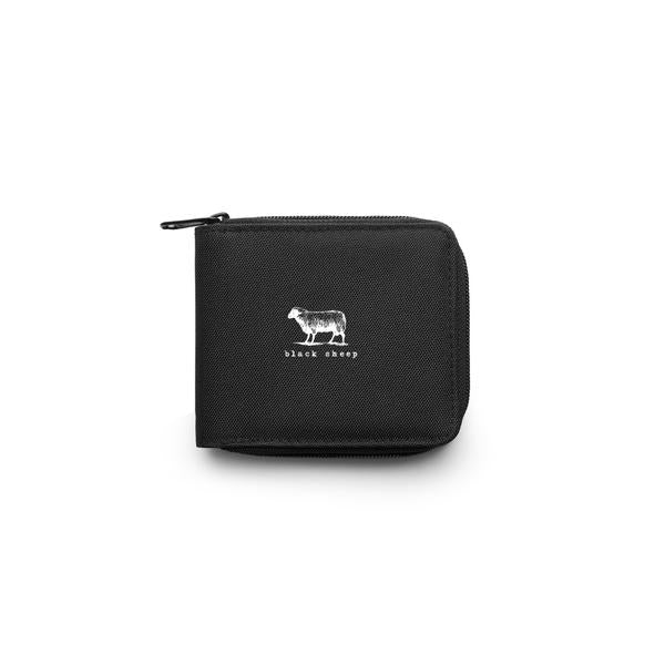 Black Sheep Recycled Zip Wallet-Black Sheep Skate Shop