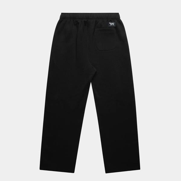 Black Sheep Relax Cuffless Track Pants Black-Black Sheep Skate Shop