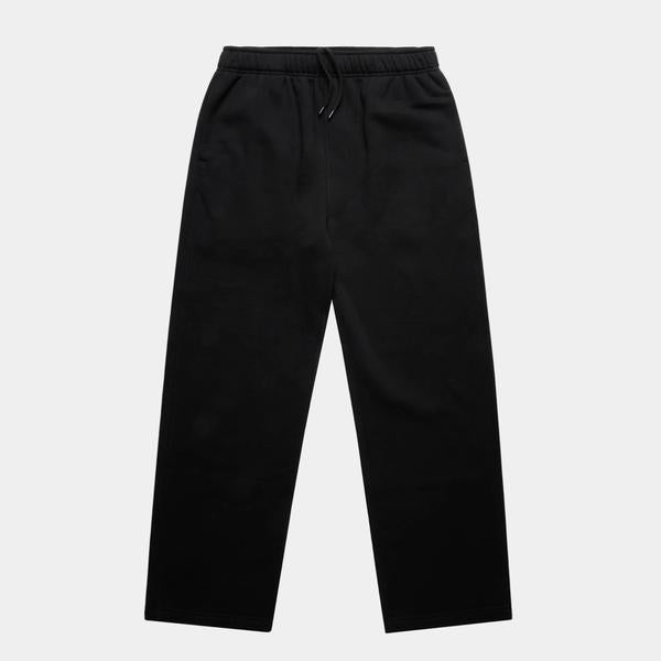 Black Sheep Relax Cuffless Track Pants Black-Black Sheep Skate Shop