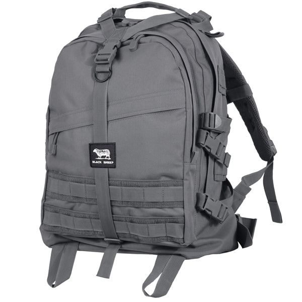 Black Sheep Tactical Backpack Large Gunmetal Grey-Black Sheep Skate Shop