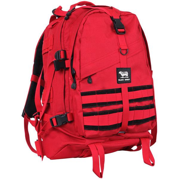 Black Sheep Tactical Backpack Large Red-Black Sheep Skate Shop