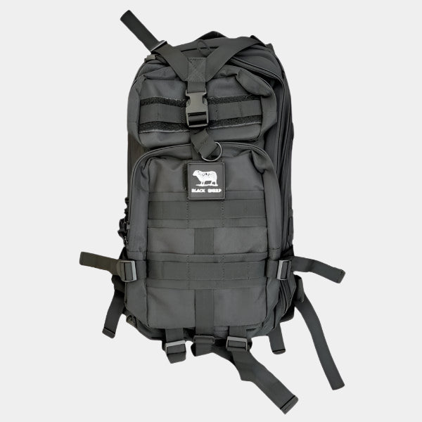 Black Sheep Tactical Backpack Medium - Black-Black Sheep Skate Shop