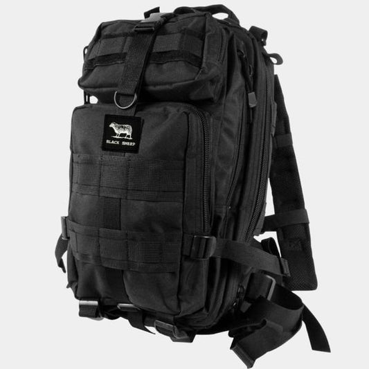 Black Sheep Tactical Backpack Medium - Black-Black Sheep Skate Shop