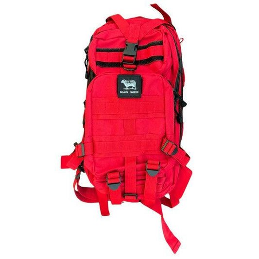 Black Sheep Tactical Backpack Medium Bright Red-Black Sheep Skate Shop