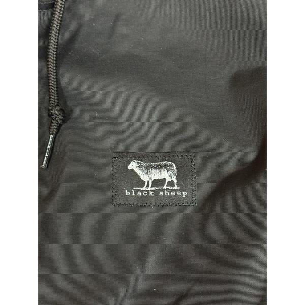 Black Sheep Water Resistant Anorak Jacket Black-Black Sheep Skate Shop