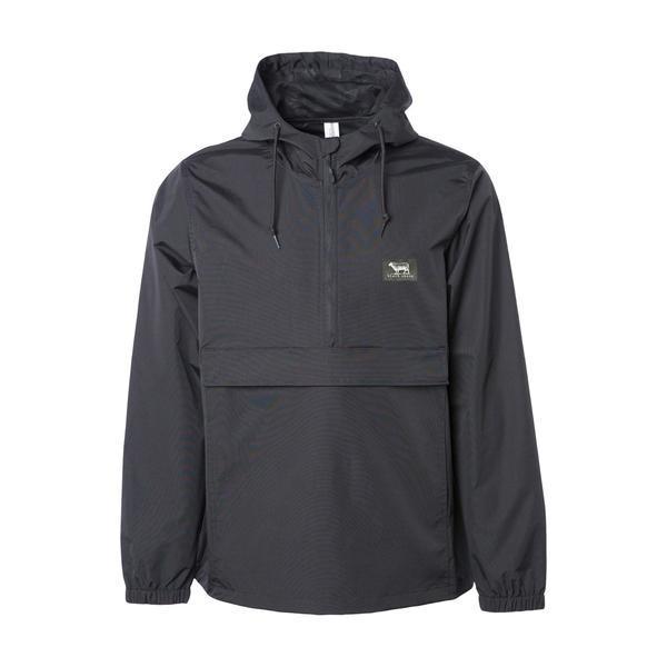 Black Sheep Water Resistant Anorak Jacket Black-Black Sheep Skate Shop