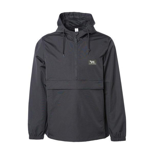 Black Sheep Water Resistant Anorak Jacket Black-Black Sheep Skate Shop
