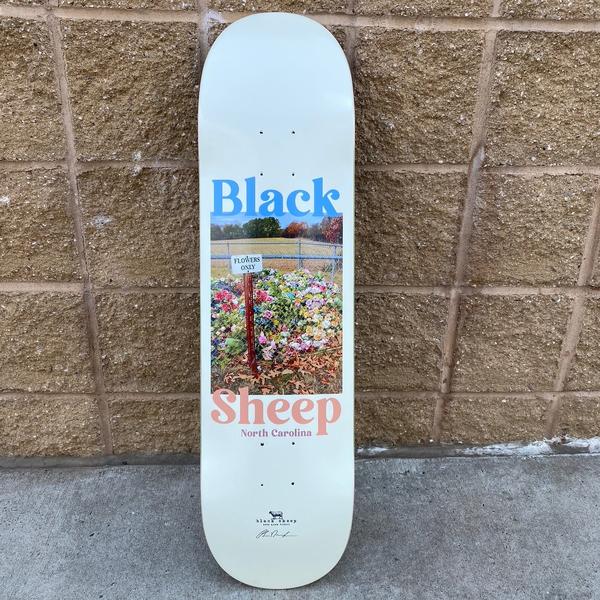 Black Sheep x Chase Doerflinger Flowers Deck-Black Sheep Skate Shop