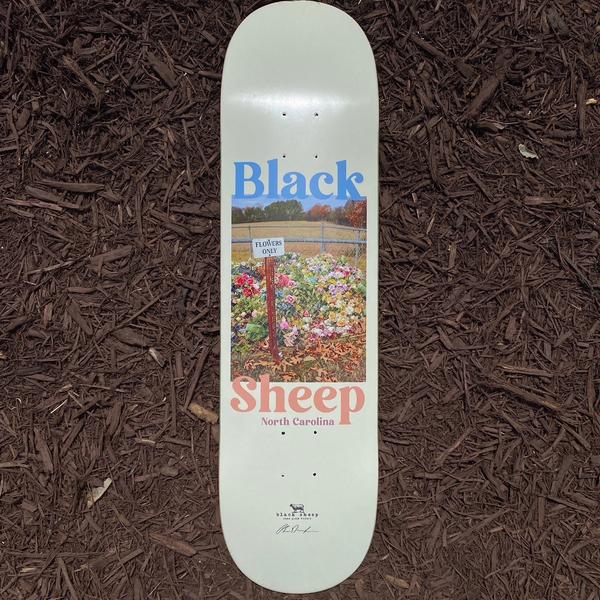 Black Sheep x Chase Doerflinger Flowers Only Deck-Black Sheep Skate Shop