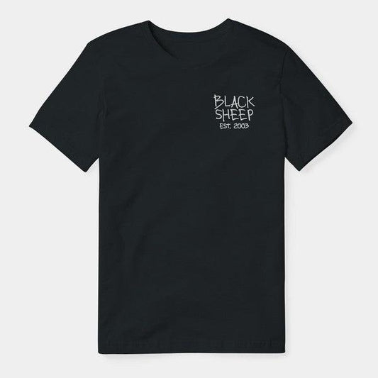 Black Sheep x Mark Gonzales Skate Shop Day Shmoo T-shirt Black-Black Sheep Skate Shop