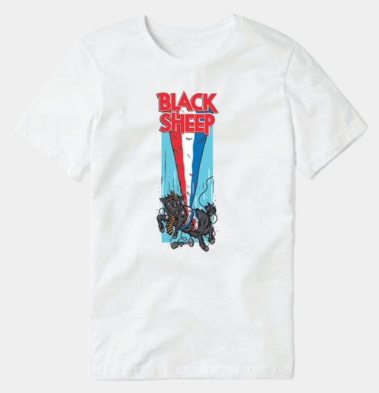 Todd Bratrud x Black Sheep "Farley" T-Shirt White
