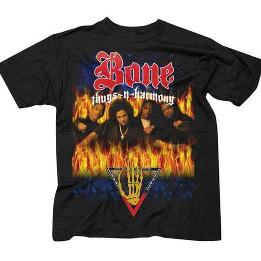 Bone Thugs-n-Harmony Look Into My Eyes T-Shirt Black-Black Sheep Skate Shop