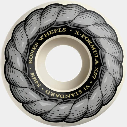 Bones Wheels X-Formula XF Standard V1 97a 54mm Natural-Black Sheep Skate Shop