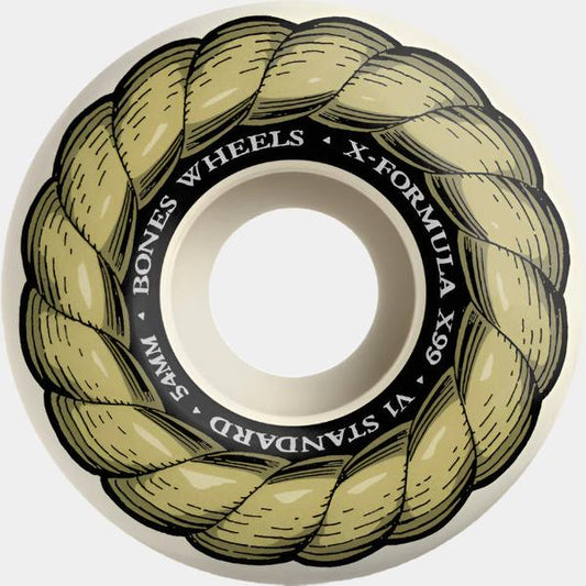 Bones Wheels X-Formula XF Standard V1 99a 54mm Natural-Black Sheep Skate Shop