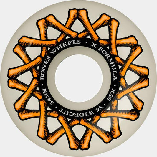 Bones Wheels X-Formula XF Widecut V6 95a 54mm Natural-Black Sheep Skate Shop