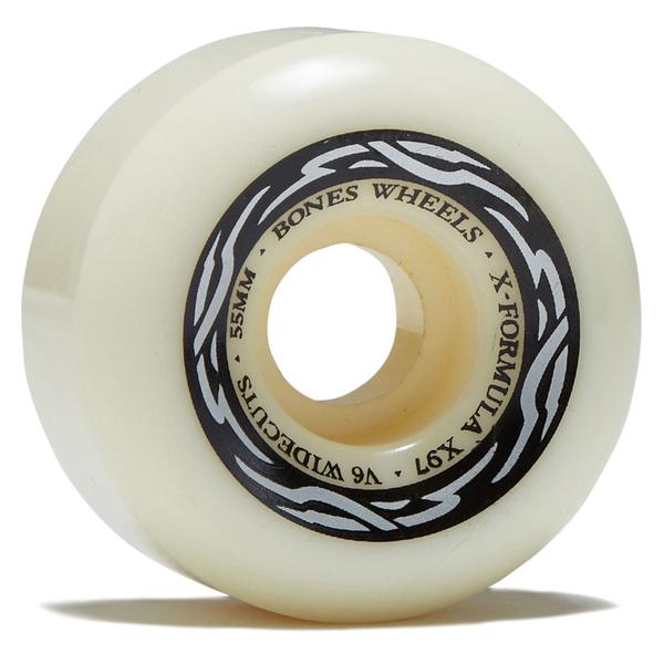 Bones Wheels X-Formula XF Widecut V6 97a 55mm White-Black Sheep Skate Shop