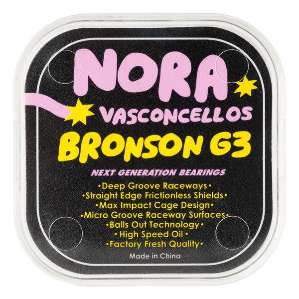 Bronson Speed Co. Nora Vasconcellos Pro G3 Bearings-Black Sheep Skate Shop