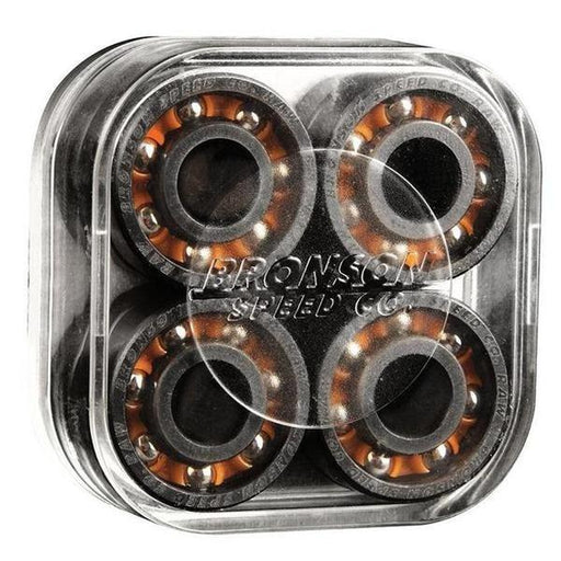 Bronson Speed Co. RAW Shieldless Bearings-Black Sheep Skate Shop