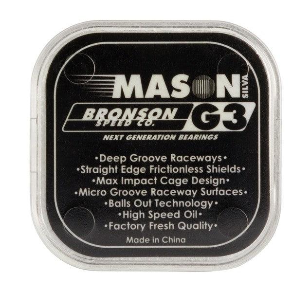 Bronson Speed Co.Mason Silva Pro G3 Bearings-Black Sheep Skate Shop