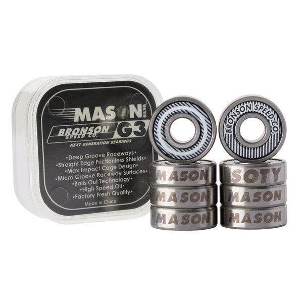 Bronson Speed Co.Mason Silva Pro G3 Bearings-Black Sheep Skate Shop