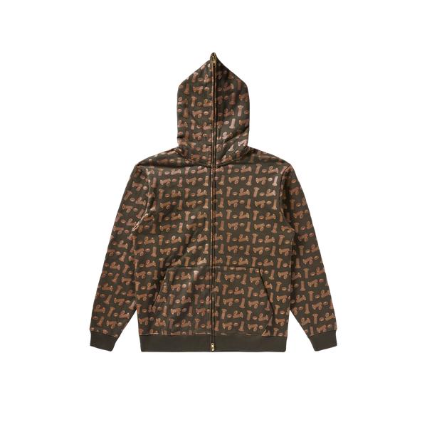 Bronze 56K x BBC Icecream Hardware Full Zip Hoodie-Black Sheep Skate Shop