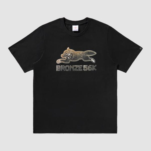 Bronze 56K x BBC Icecream Wunning T-Shirt Black-Black Sheep Skate Shop