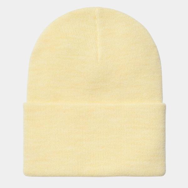 Carhartt WIP Acrylic Watch Hat Soft Yellow Heather-Black Sheep Skate Shop