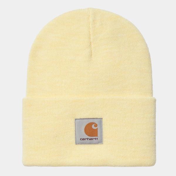 Carhartt WIP Acrylic Watch Hat Soft Yellow Heather-Black Sheep Skate Shop