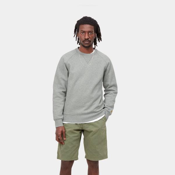 Carhartt chase sweatshirt store grey