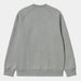 Carhartt WIP Chase Crewneck Sweatshirt Grey Heather - Gold-Black Sheep Skate Shop