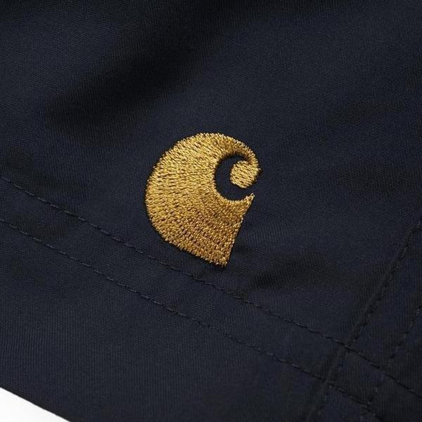 Carhartt WIP Chase Swim Trunk Black - Gold-Black Sheep Skate Shop