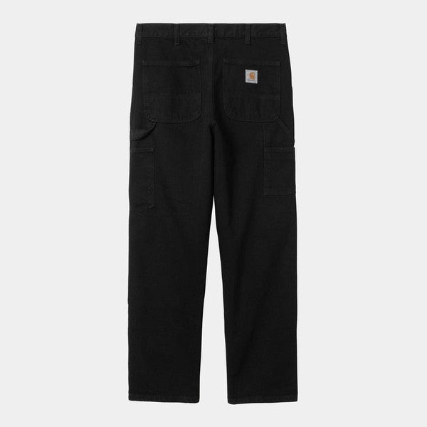 Carhartt WIP Double Knee Pant Black Rinsed Denim-Black Sheep Skate Shop