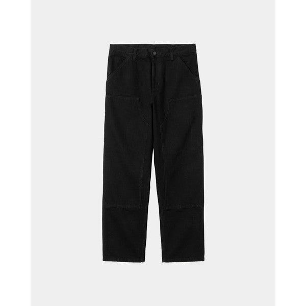 Carhartt WIP Double Knee Pant Black Rinsed Denim-Black Sheep Skate Shop