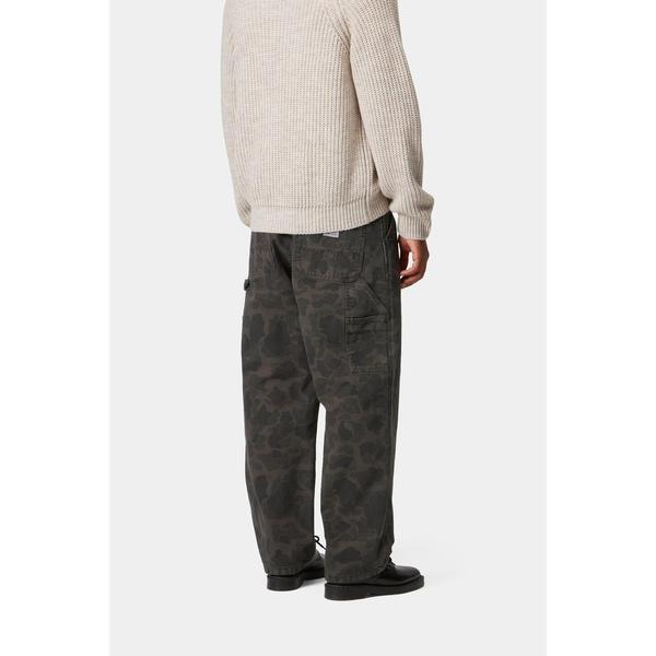 Carhartt WIP Duck Single Knee Pant Green - Porphyry Camo Duck Carhartt WIP Duck Single Knee Pant Green - Porphyry Camo Duck