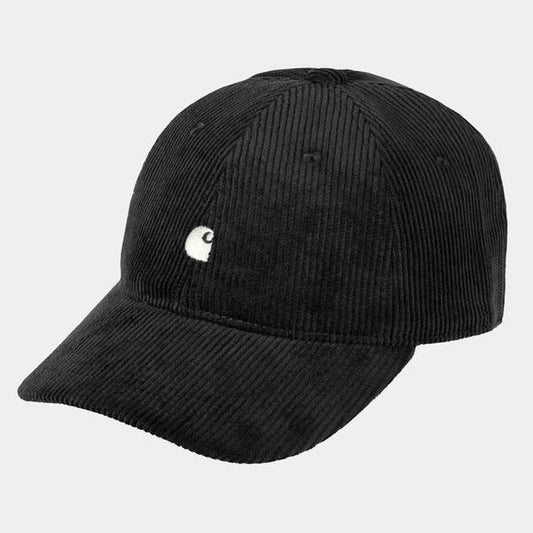 Carhartt WIP Harlem Cap Black - Wax-Black Sheep Skate Shop