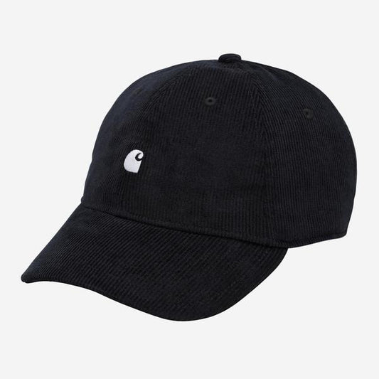 Carhartt WIP Harlem Cap Black - White-Black Sheep Skate Shop