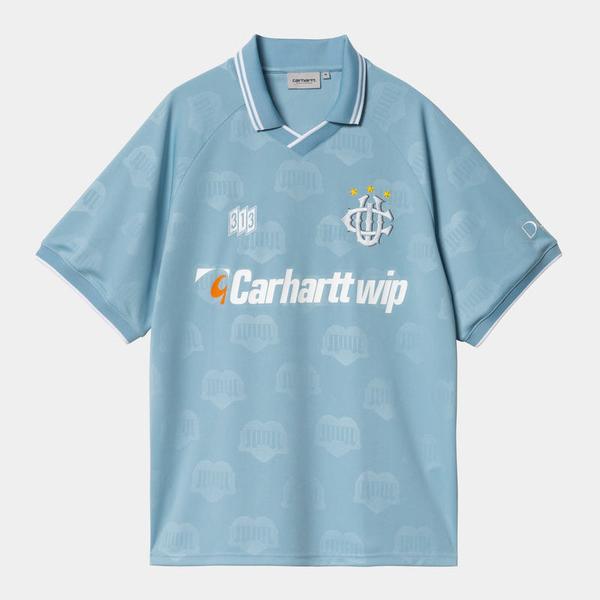 Carhartt WIP Hartt's Football Shirt Heart Trian Jacquard