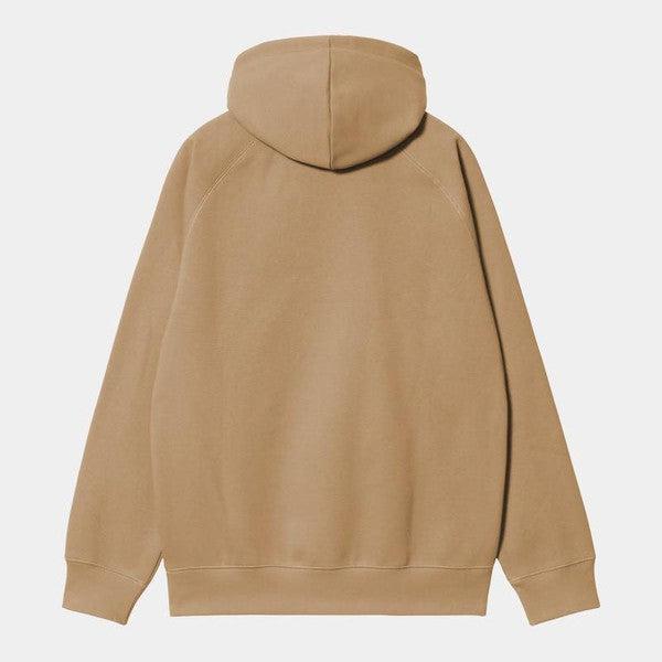 Carhartt WIP Hooded Chase Sweatshirt Peanut - Gold-Black Sheep Skate Shop