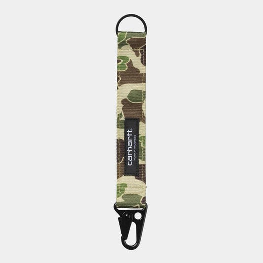 Carhartt WIP Jude Keyholder Green Camo Duck Jacquard-Black Sheep Skate Shop