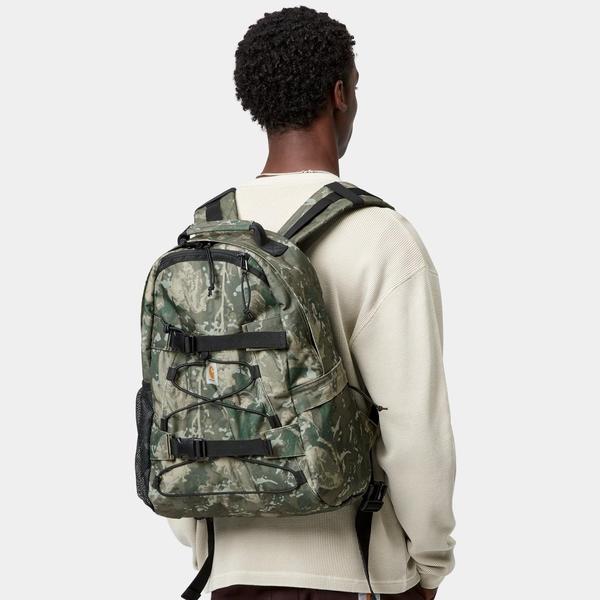 Carhartt WIP Kickflip Backpack Camo Combi-Black Sheep Skate Shop