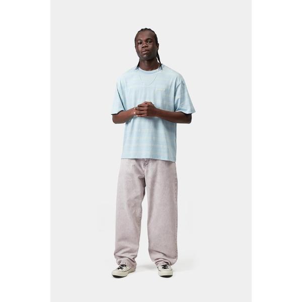 Carhartt WIP Landon Denim Pant Shale Chalk Wash-Black Sheep Skate Shop
