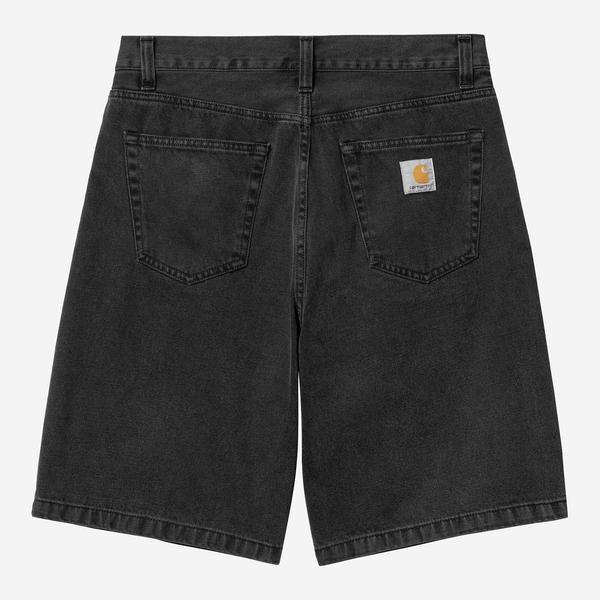 Carhartt WIP Landon Denim Short Black Stone Washed-Black Sheep Skate Shop