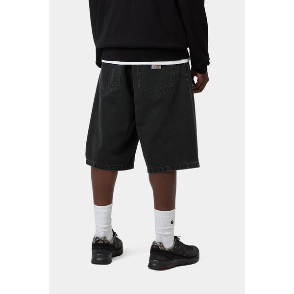 Carhartt WIP Landon Denim Short Black Stone Washed-Black Sheep Skate Shop