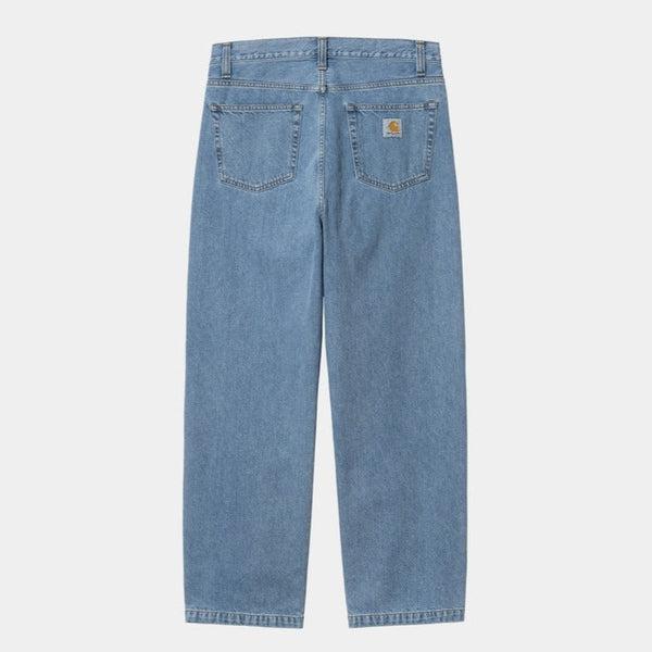 Carhartt WIP Landon Pant Blue Heavy Stone Wash Robertson Denim-Black Sheep Skate Shop