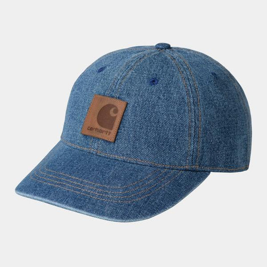 Carhartt WIP Lincoln Cap Blue Bleached-Black Sheep Skate Shop