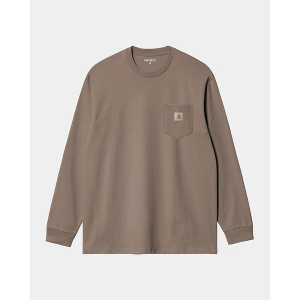 Carhartt WIP Long Sleeve Pocket T-Shirt Branch-Black Sheep Skate Shop