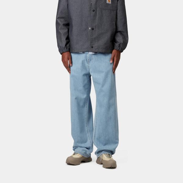 Carhartt WIP Lucas Denim Pant Blue Bleached-Black Sheep Skate Shop