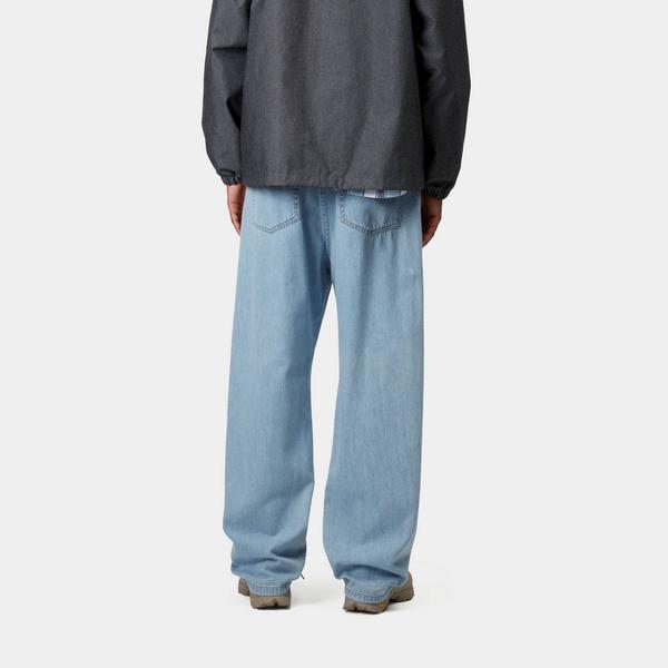 Carhartt WIP Lucas Denim Pant Blue Bleached-Black Sheep Skate Shop