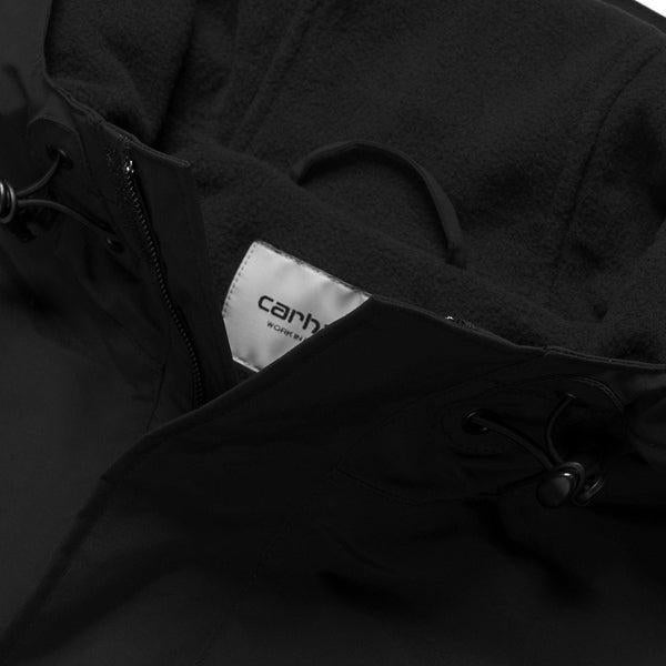 Carhartt WIP Nimbus Pullover Winter Jacket Black-Black Sheep Skate Shop